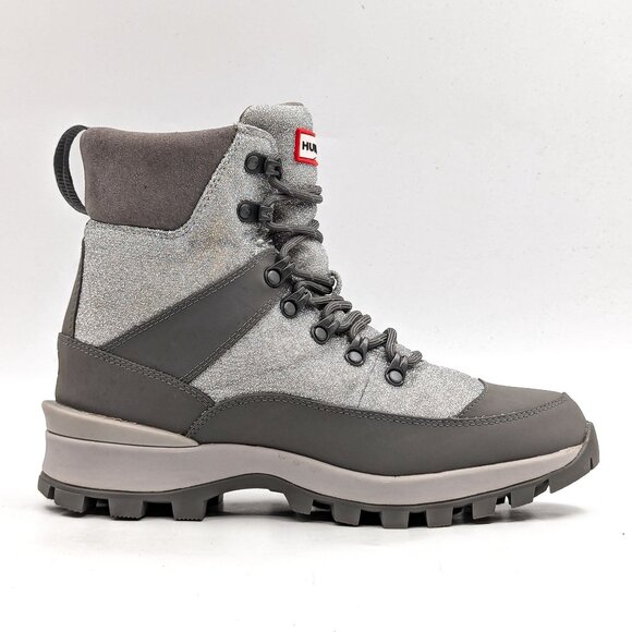 Hunter Charcoal and Black Winter Boots - Picture 8 of 10
